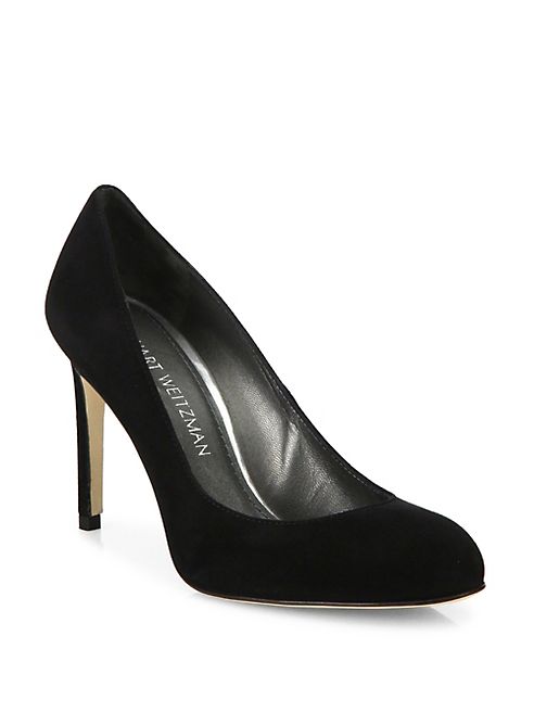 Stuart Weitzman - Tune Suede Pumps