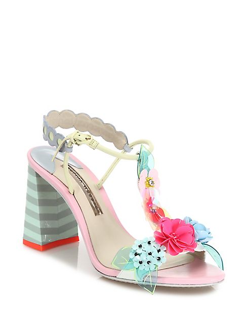 Sophia Webster - Lilico Sequin T-Strap Sandals