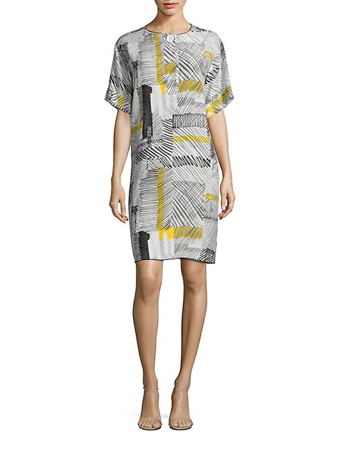 Piazza Sempione - Silk Printed Shift Dress