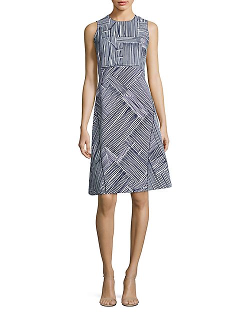 Piazza Sempione - Cotton Pique Printed Dress