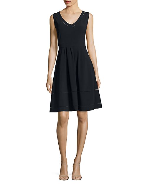 Piazza Sempione - Ajour Fit-&-Flare Dress