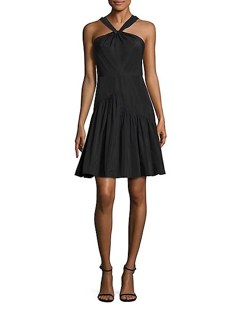 Rebecca Taylor - Taffeta Halter Dress