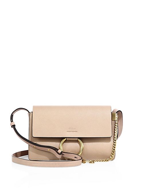 Chloé - Small Faye Leather Crossbody Bag