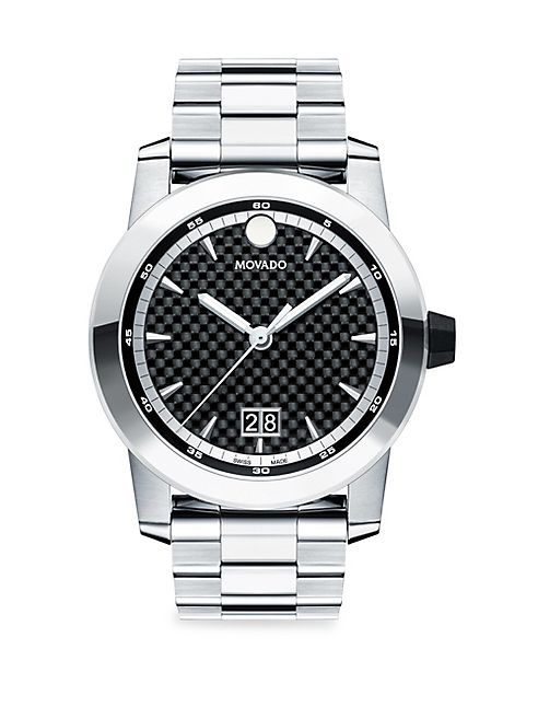 Movado - Vizio Stainless Steel Bracelet Watch