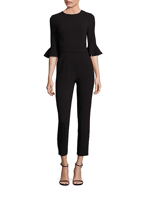 Black Halo - Brooklyn Cropped Jumpsuit