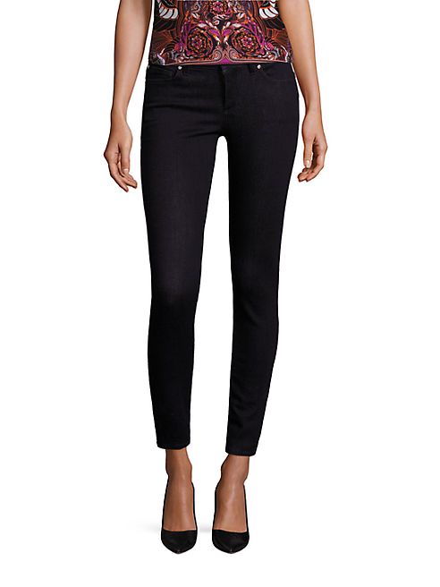 Versace Collection - Medusa Stud-Pocket Skinny Jeans