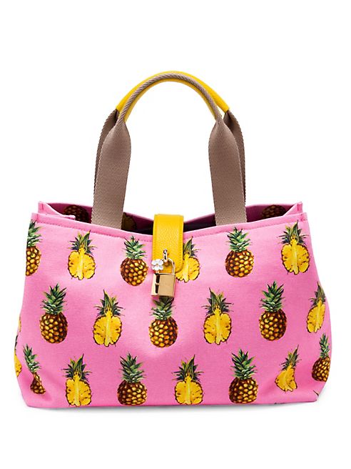 Dolce & Gabbana - Pineapple Canvas Tote