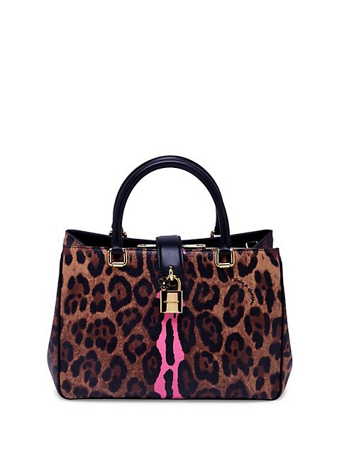 Dolce & Gabbana - Leopard-Print Shoulder Bag