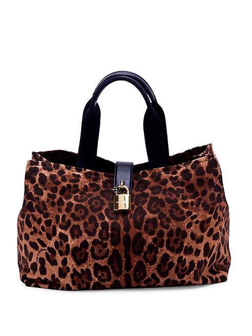 Dolce & Gabbana - Leopard-Print Tote