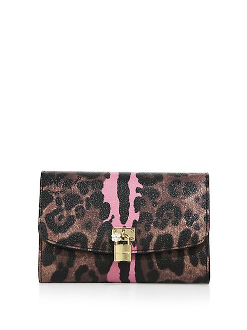 Dolce & Gabbana - Leopard-Print French Flap Wallet