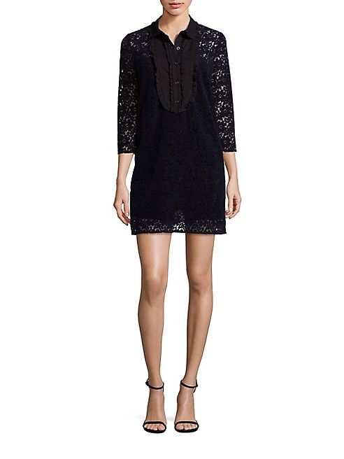 ABS - Lace Shirtdress