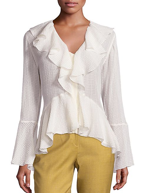 Etro - Ruffle Front Blouse