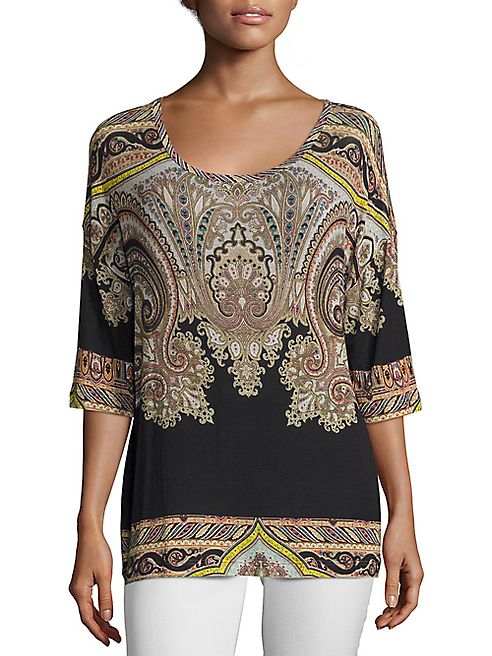 Etro - Jersey Printed Top