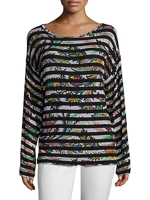 Etro - Striped Jersey Top