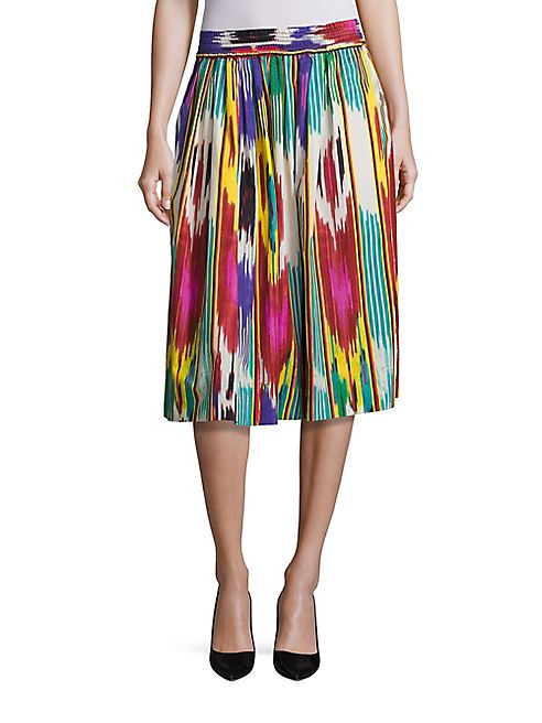 Etro - Ikat Printed Skirt