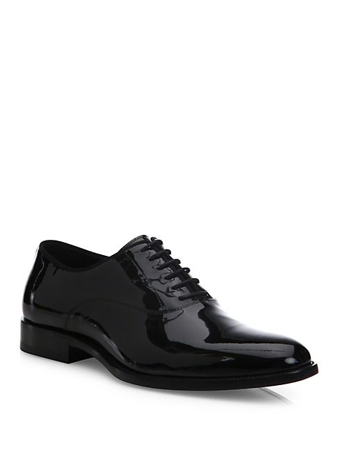 Saint Laurent - Dylan Patent   Leather Oxfords