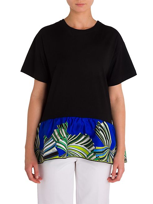 Emilio Pucci - Printed Peplum Top