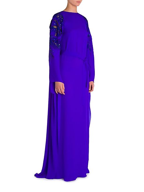 Emilio Pucci - Embroidered Caftan Gown