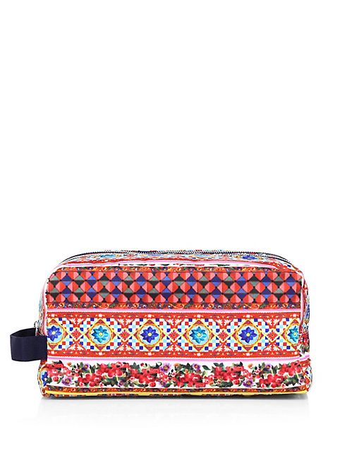 Dolce & Gabbana - Necessaire Printed Nylon Cosmetic Case