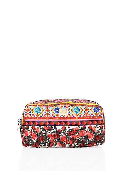 Dolce & Gabbana - Necessaire Printed Nylon Cosmetic Case