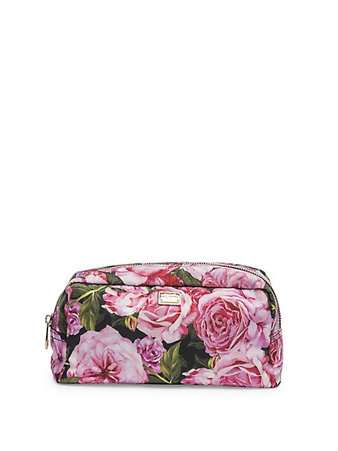 Dolce & Gabbana - Necessaire Floral-Print Nylon Cosmetic Case