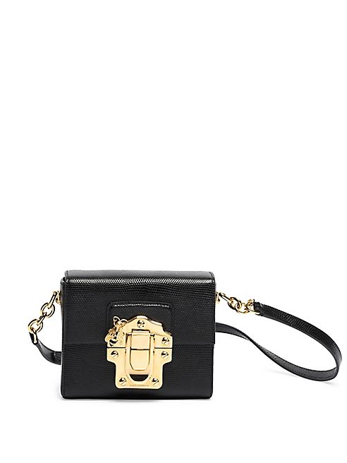 Dolce & Gabbana - Miss Luccia Mini Leather Shoulder Bag