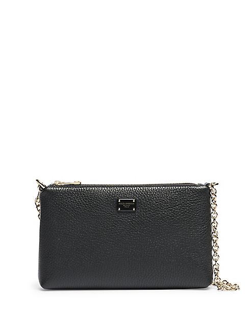 Dolce & Gabbana - Leather Chain Pouch