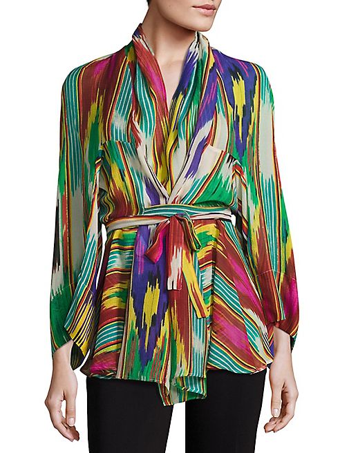 Etro - Ikat Printed Blouse