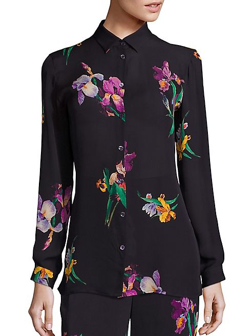 Etro - Floral Button Front Blouse