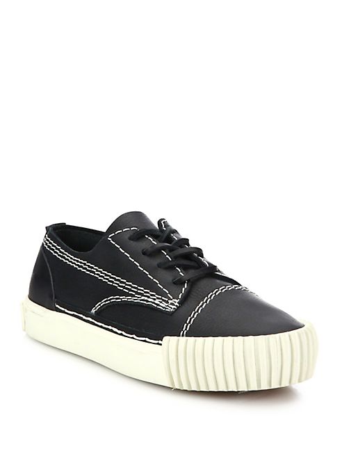 Alexander Wang - Perry Leather Low-Top Sneakers