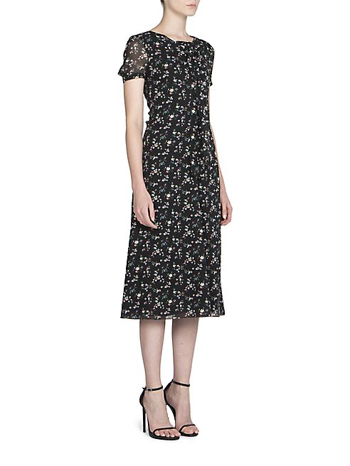 Saint Laurent - Liberty Floral Printed Dress