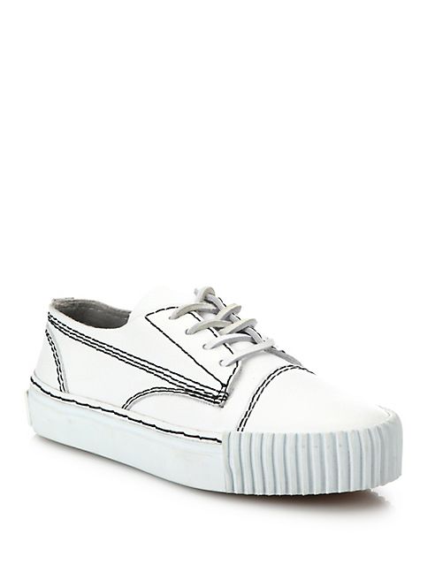 Alexander Wang - Perry Leather Low-Top Sneakers