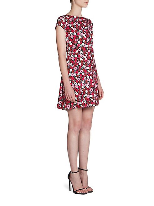 Saint Laurent - Poppy Printed Dress