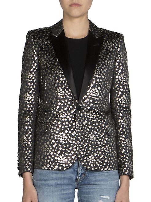 Saint Laurent - Star Printed Blazer