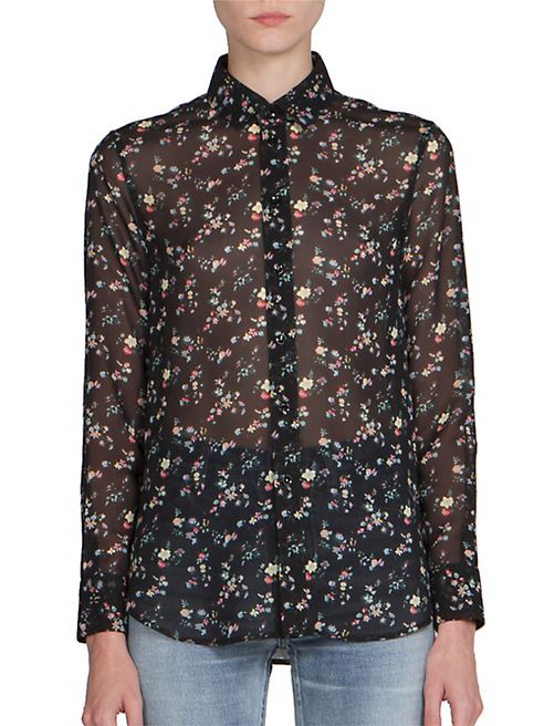 Saint Laurent - Liberty Floral Blouse