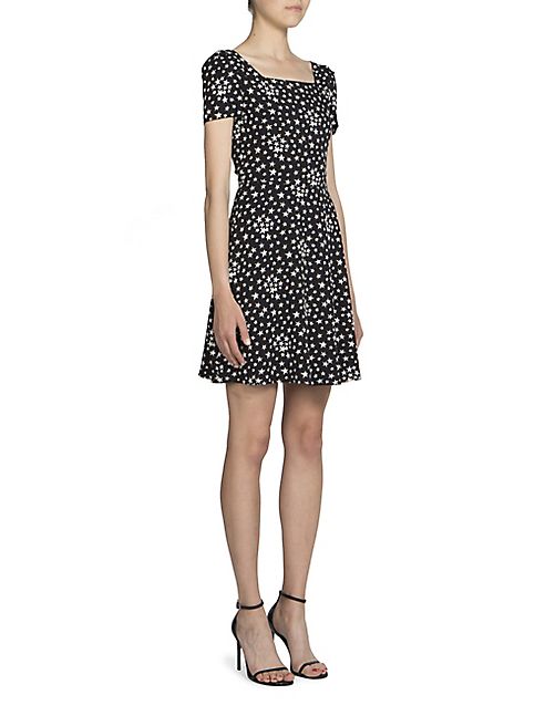 Saint Laurent - Star Printed Dress