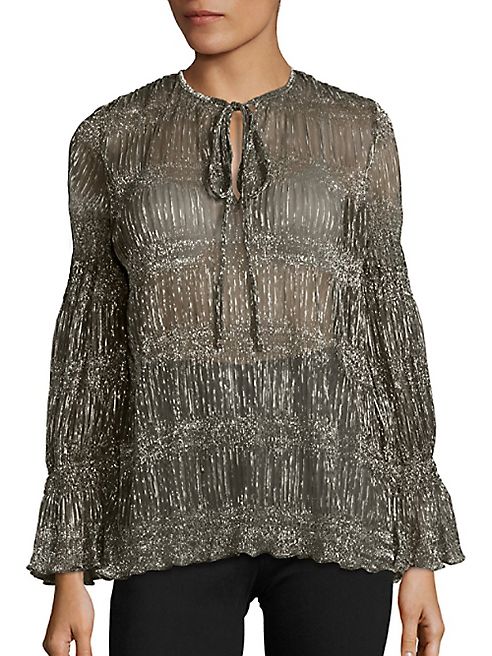 Romance Was Born - Ave Maria Ruched Blouse