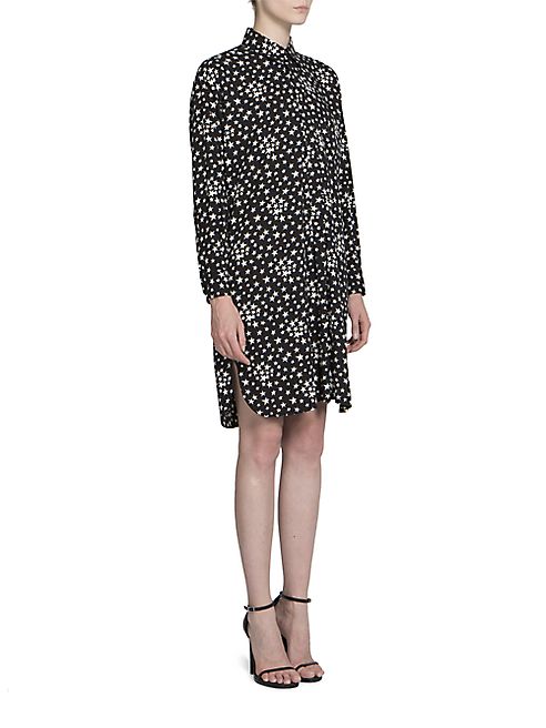 Saint Laurent - Star Printed Shirtdress