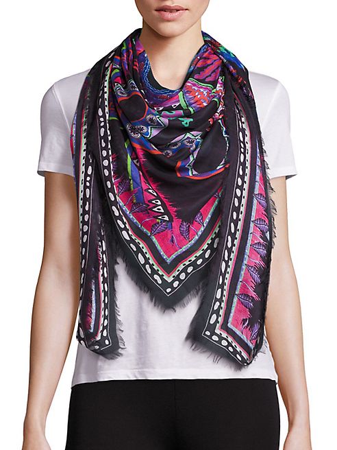 Roberto Cavalli - Multicolor Modal Shawl