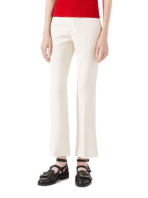 Gucci - Wool/Silk Ankle Pants