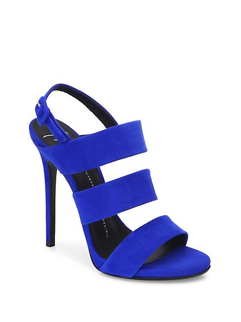 Giuseppe Zanotti - Suede Heel Sandals