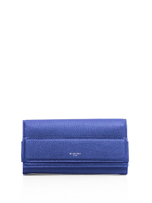 Givenchy - Horizon Long Leather Flap Wallet