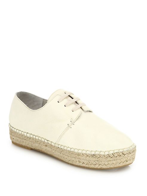 Vince - Cynthia Leather Espadrille Sneakers