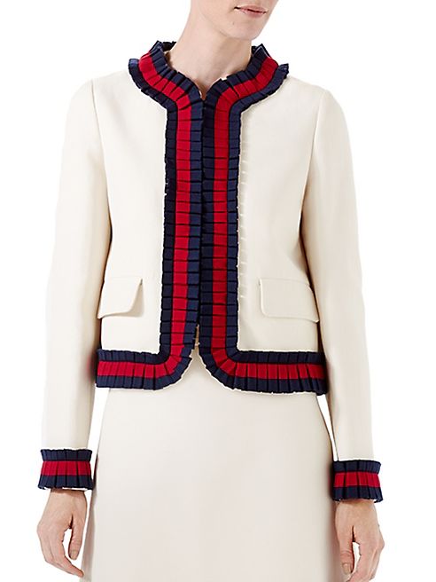 Gucci - Silk Cotton Jacket