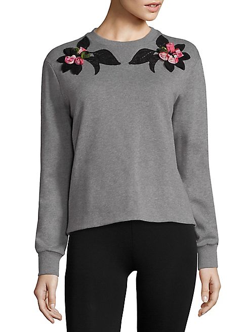 Dolce & Gabbana - Floral Cotton Jersey Pullover