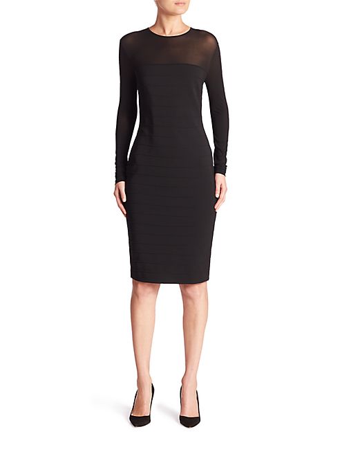 Max Mara - Orafo Long Sleeve Bandage Dress