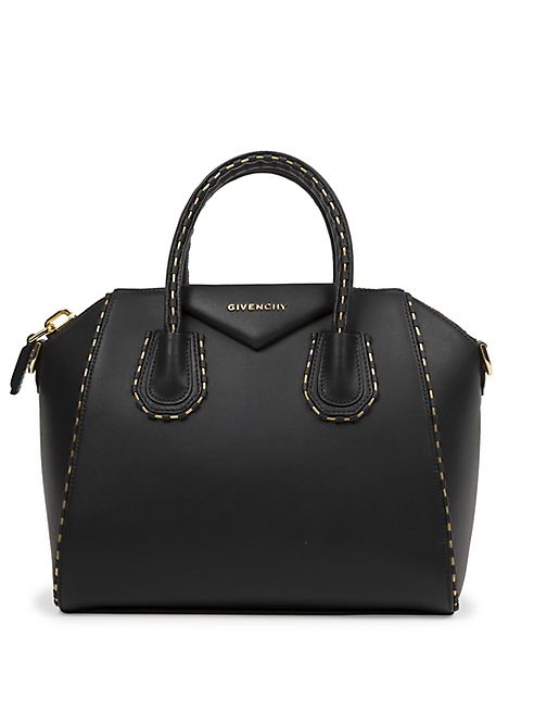 Givenchy - Antigona Small Leather & Snake Chain Satchel