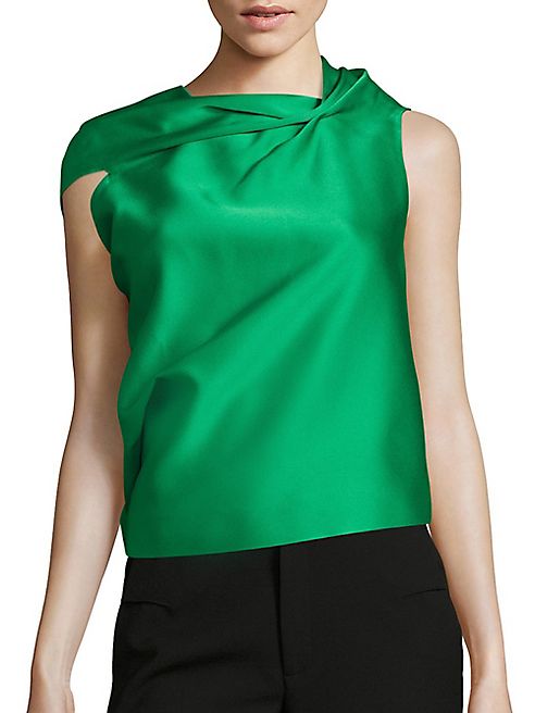 Roland Mouret - Eugene Draped Blouse