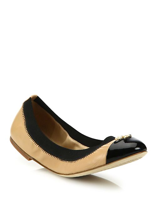 Tory Burch - Jolie Leather Ballet Flats