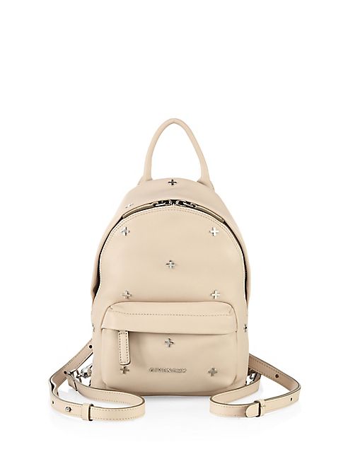 Givenchy - Nano Cross-Studded Leather Backpack